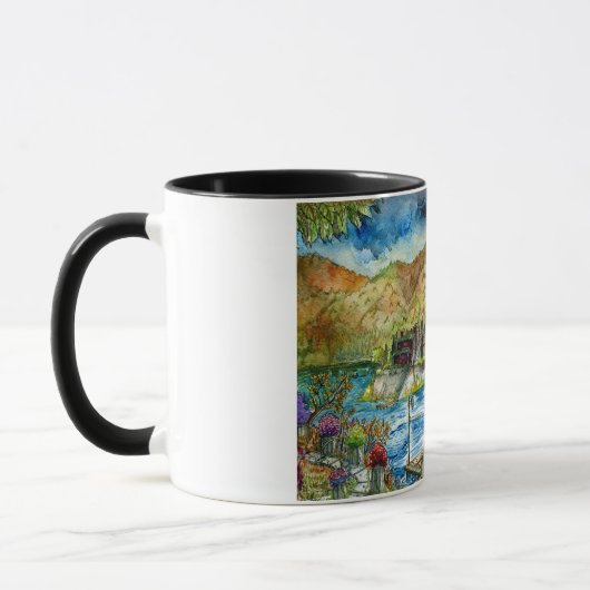 Mug Torre del Lago Acuarela (Gauche)