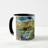Mug Torre del Lago Acuarela (Devant gauche)