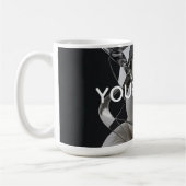 Mug Torsion Chrome Vertical - Abstrait 3D Premium (Gauche)