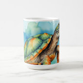 Mug Tortue à peinture mignonne (Centre)
