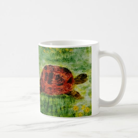 Mug Tortue animale d'art de reptile (Droite)