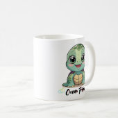Mug Tortue Bébé Kawaii (Devant droit)