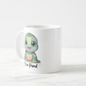 Mug Tortue Bébé Kawaii (Devant gauche)