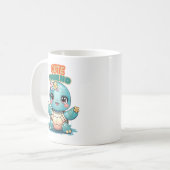 Mug Tortue Bébé Mignonne Kawaii (Devant gauche)