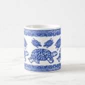 Mug Tortue bleu Willow Tortoise mignonne animal Whimsi (Centre)