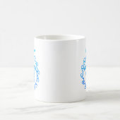 Mug Tortue bleue Aruba (Centre)