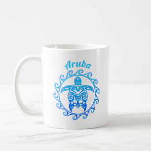 Mug Tortue bleue Aruba