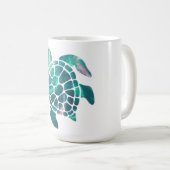 Mug Tortue brillante  (Devant droit)