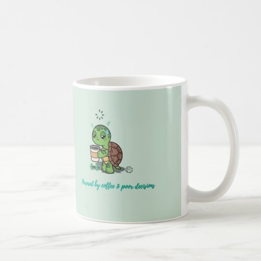 Mug Tortue Café Mignon (Droite)