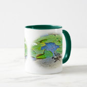 Mug Tortue commune - Chelydra serpentina (Devant droit)