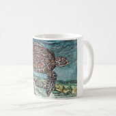 Mug Tortue de mer (Devant droit)