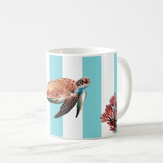 Mug - Tortue de mer (Devant droit)