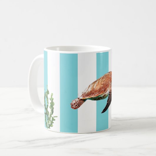 Mug - Tortue de mer (Devant gauche)