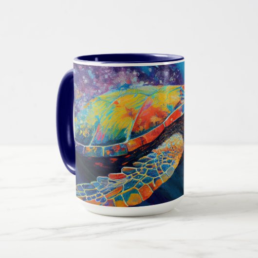 Mug Tortue de mer (Devant gauche)