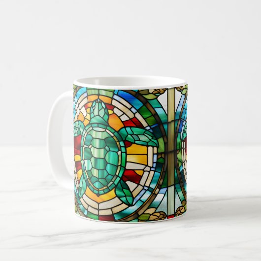 Mug Tortue de mer (Devant gauche)