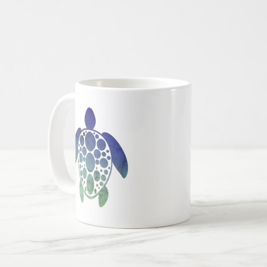 Mug Tortue de mer (Devant gauche)