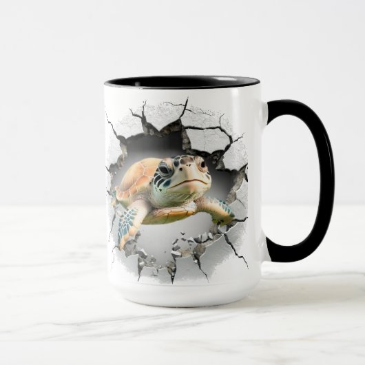 Mug tortue de mer (Droite)