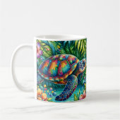 Mug Tortue de mer botanique (Gauche)