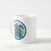 Mug Tortue de mer celtique (Devant gauche)