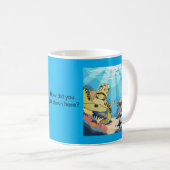 Mug Tortue de mer Comment êtes-vous descendue jusqu'ic (Devant droit)