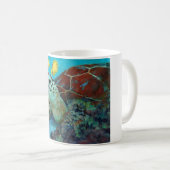 Mug Tortue de mer de bébé (Devant droit)