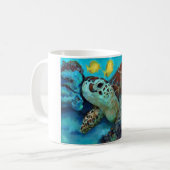 Mug Tortue de mer de bébé (Devant gauche)