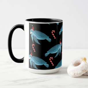 Mug Tortue de mer de Noël