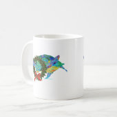 Mug Tortue de mer de Noël (Devant gauche)