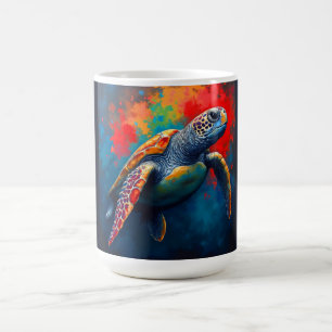 Mug Tortue de mer en haute mer