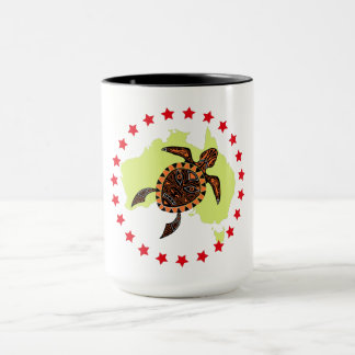 Mug Tortue De Mer Et Étoiles Astraliennes