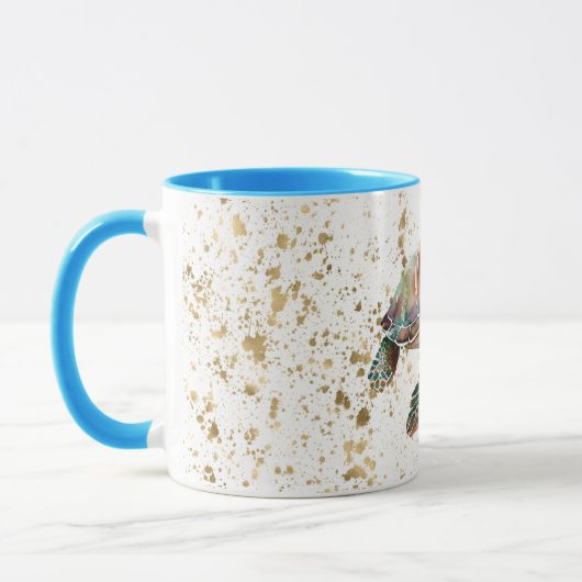 Mug Tortue de mer Gold Dream (Gauche)
