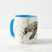 Mug Tortue de mer Gold Dream (Devant gauche)