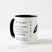 Mug Tortue de mer hawaïenne (Devant gauche)