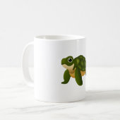 Mug Tortue de mer heureuse Une éclaboussure joyeuse d' (Devant gauche)