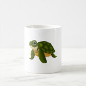 Mug Tortue de mer heureuse Une éclaboussure joyeuse d' (Centre)