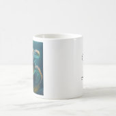 Mug Tortue de mer nageant dans l'océan (Centre)