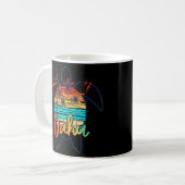 Mug Tortue de mer Oahu Hawaii Hawaii Island Beach Summ (Devant gauche)