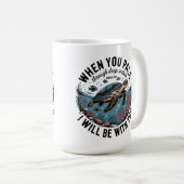 Mug Tortue de mer Océan Chrétien (Devant droit)