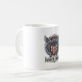 Mug Tortue de mer patriotique (Devant gauche)