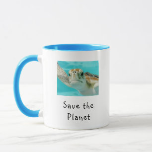 Mug Tortue de mer Sauvegarder la Planète