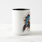 Mug Tortue de mer sortant d'un mur (Centre)