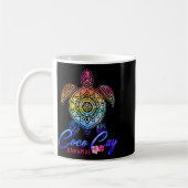 Mug Tortue de mer tie dye coco cay (Gauche)
