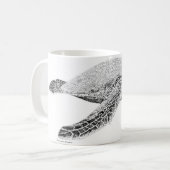 Mug Tortue de mer verte (Devant gauche)