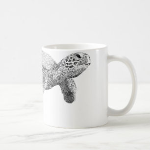 Mug Tortue de mer verte