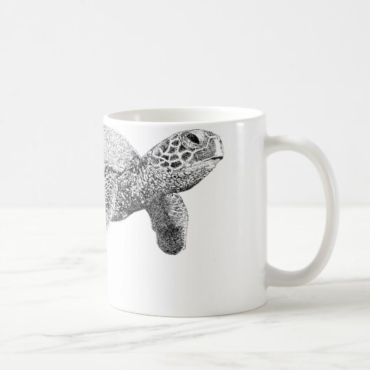 Mug Tortue de mer verte (Droite)