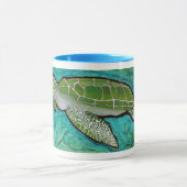 Mug Tortue de mer verte (Centre)
