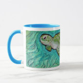 Mug Tortue de mer verte (Gauche)