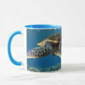 Mug Tortue de mer verte hawaïenne (Gauche)