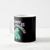Mug Tortue de progrès régulier | Rappel doux (Devant gauche)