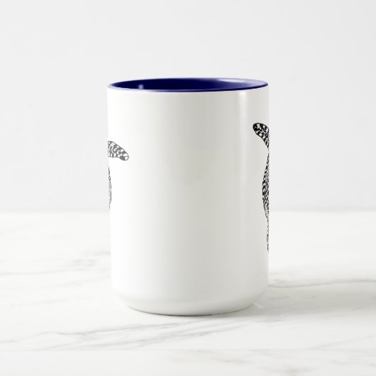 Mug Tortue de style (Centre)